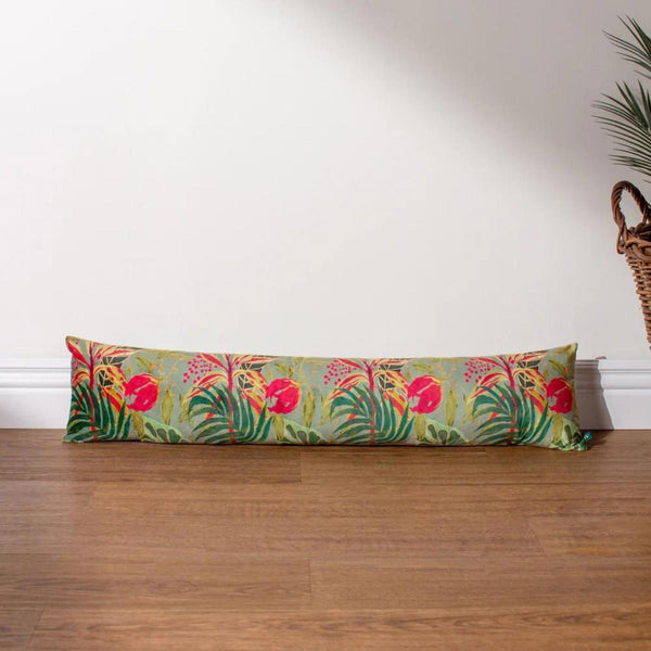 Kali Jungle Foliage Draught Excluder Green - Ideal