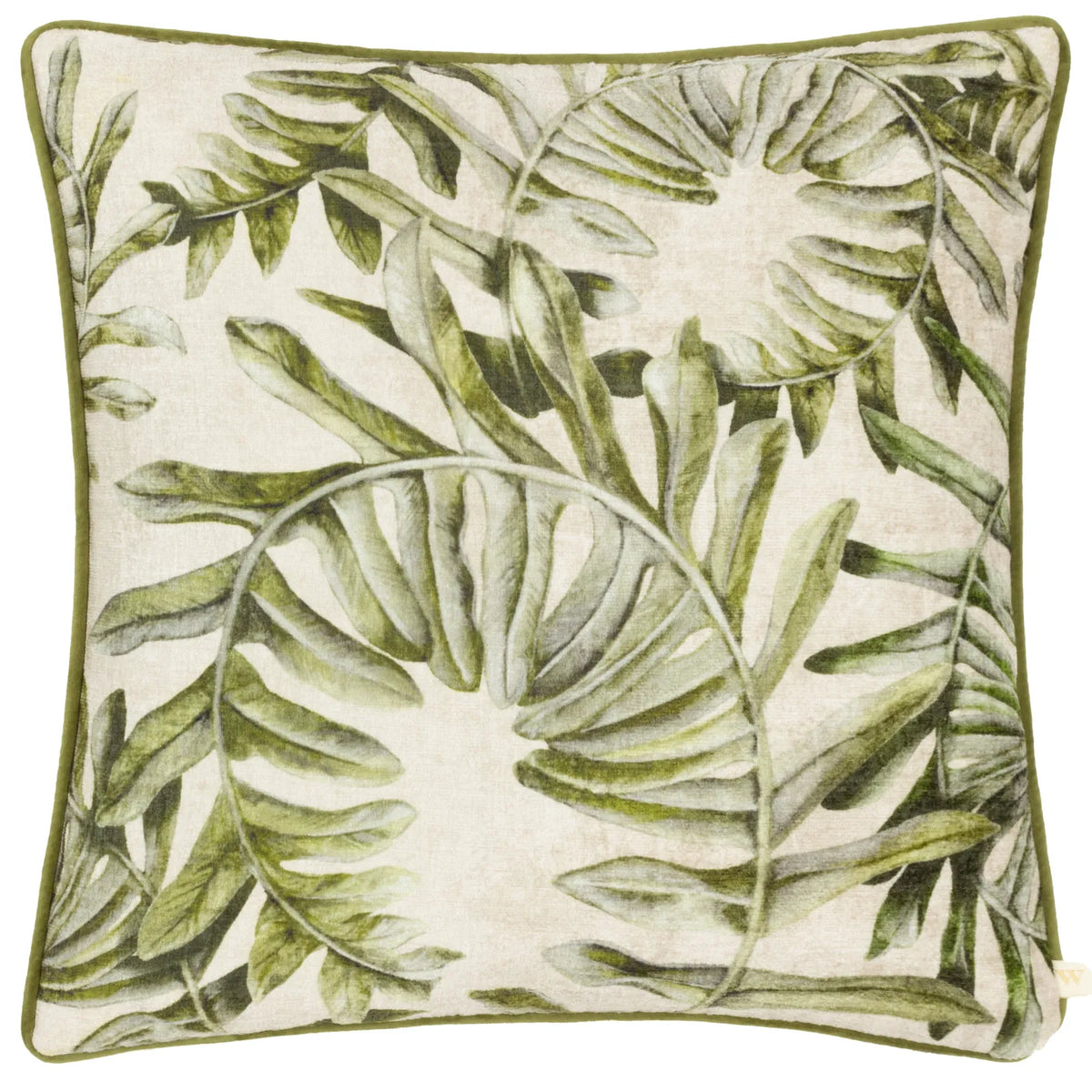 Kielder Forest Velvet Sherwood Cushion Cover 43cm x 43cm - additional product view 2