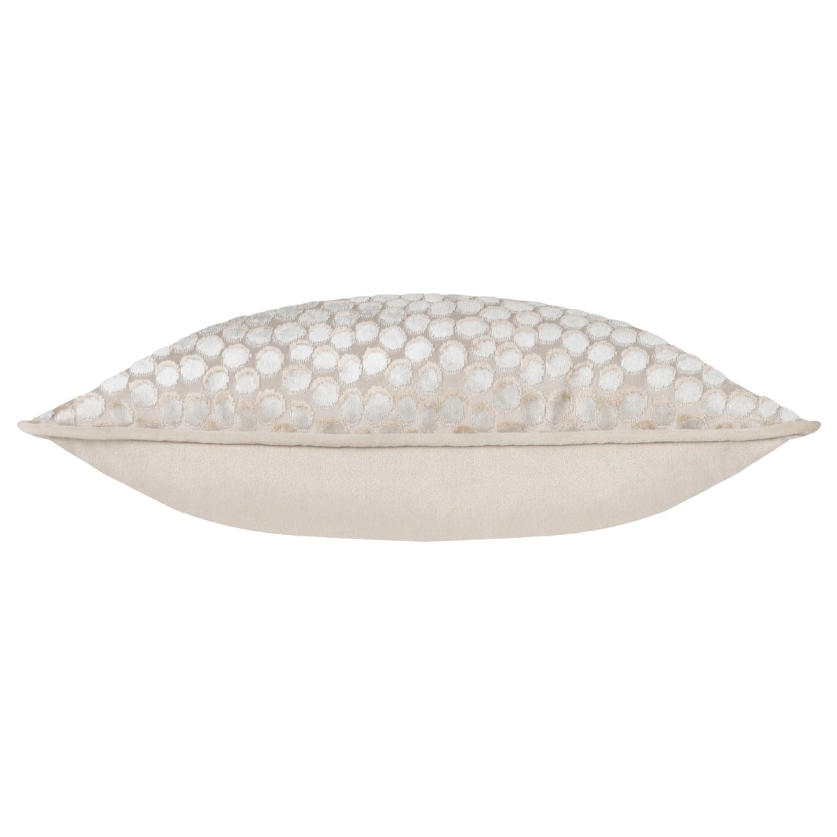 Lanzo Cut Velvet Moonbeam Cushion Cover 45cm x 45cm - additional product view 4