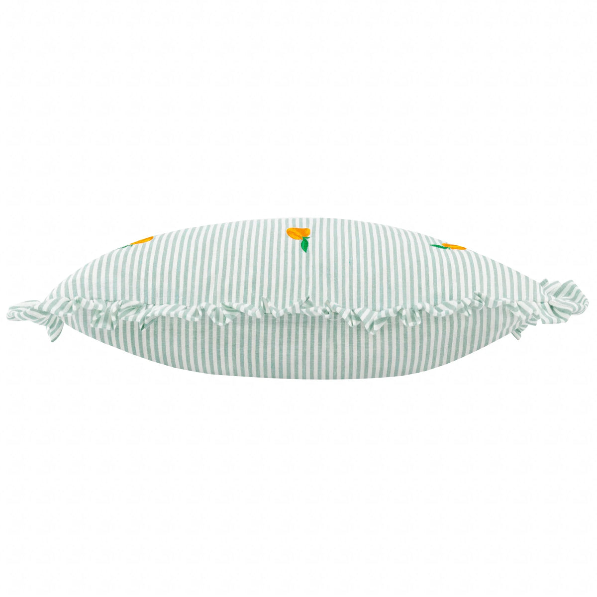 Les Fruites Oranges Cushion Cover or Filled Cushion 30cm x 50cm - additional product view 4
