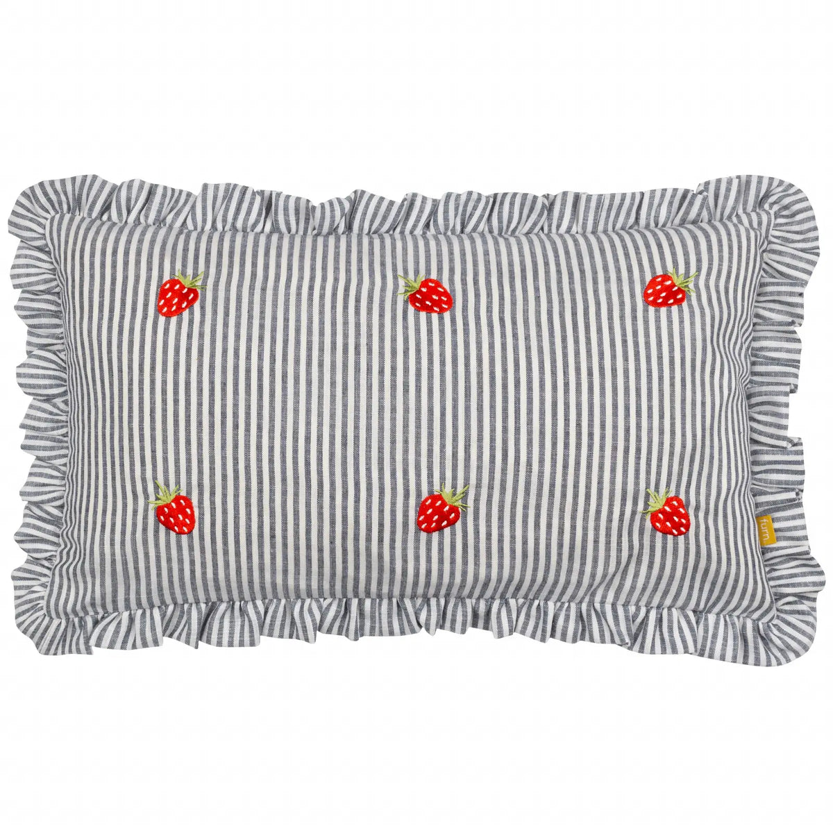 Les Fruites Strawberries Cushion Cover or Filled Cushion 30cm x 50cm - additional product view 2