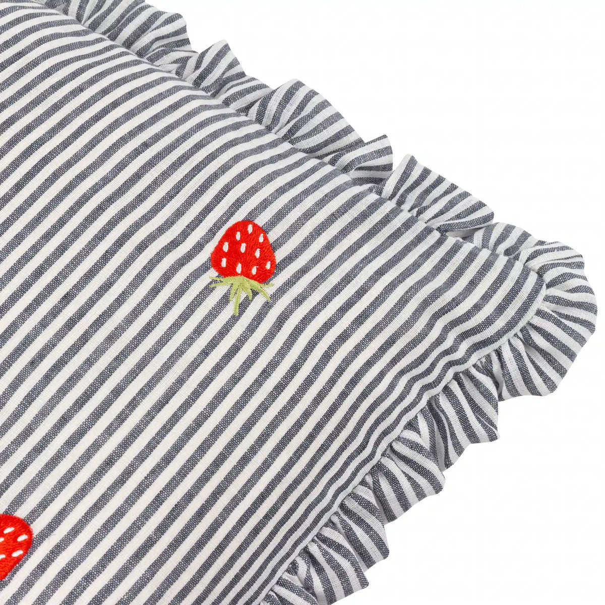 Les Fruites Strawberries Cushion Cover or Filled Cushion 30cm x 50cm - additional product view 5