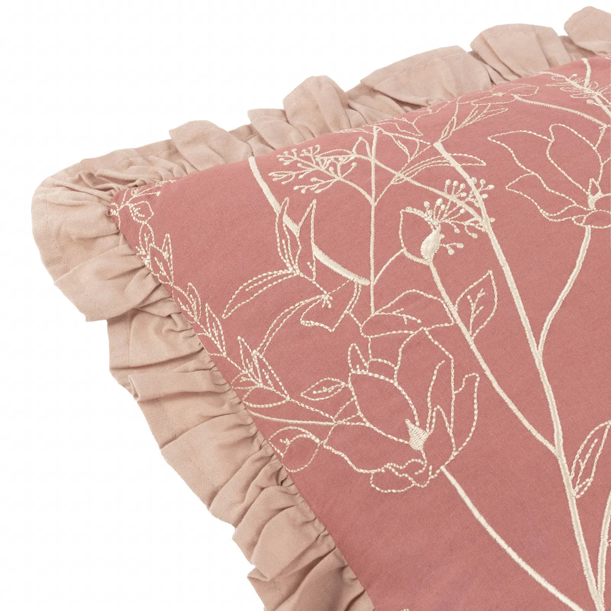 Mae 100% Cotton Petrol Cushion Cover or Filled Cushion 30cm x 50cm - additional product view 5
