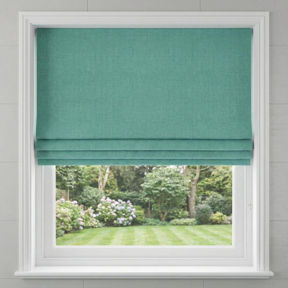 Malaga Made to Measure Roman Blind Lagoon