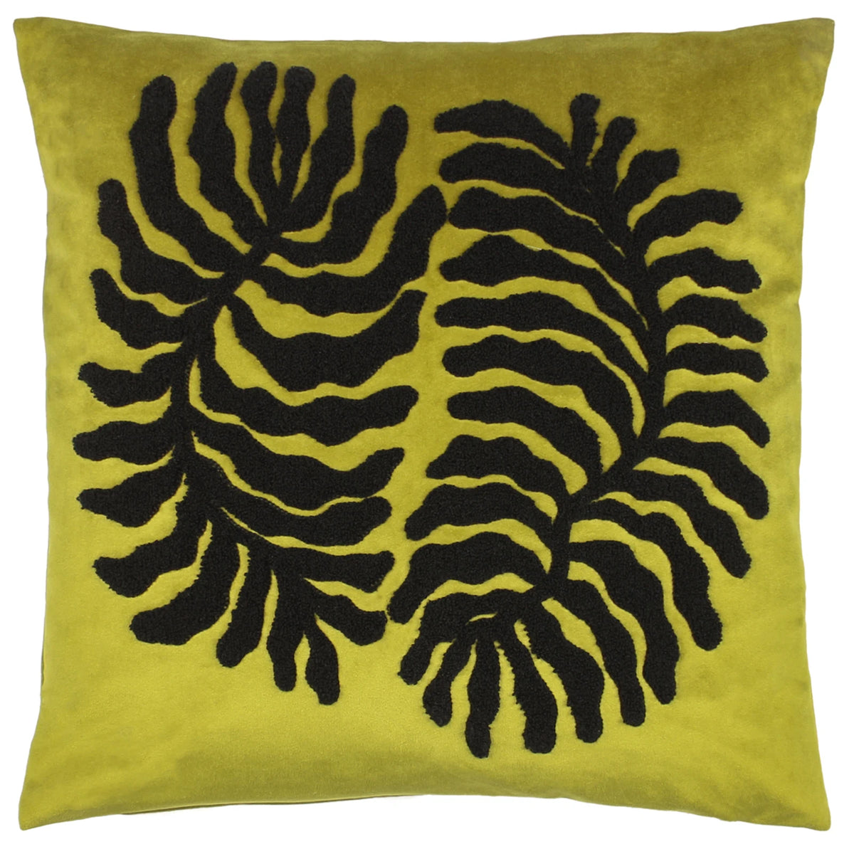 Maldive Velvet Moss Cushion Cover 45cm x 45cm - additional product view 1