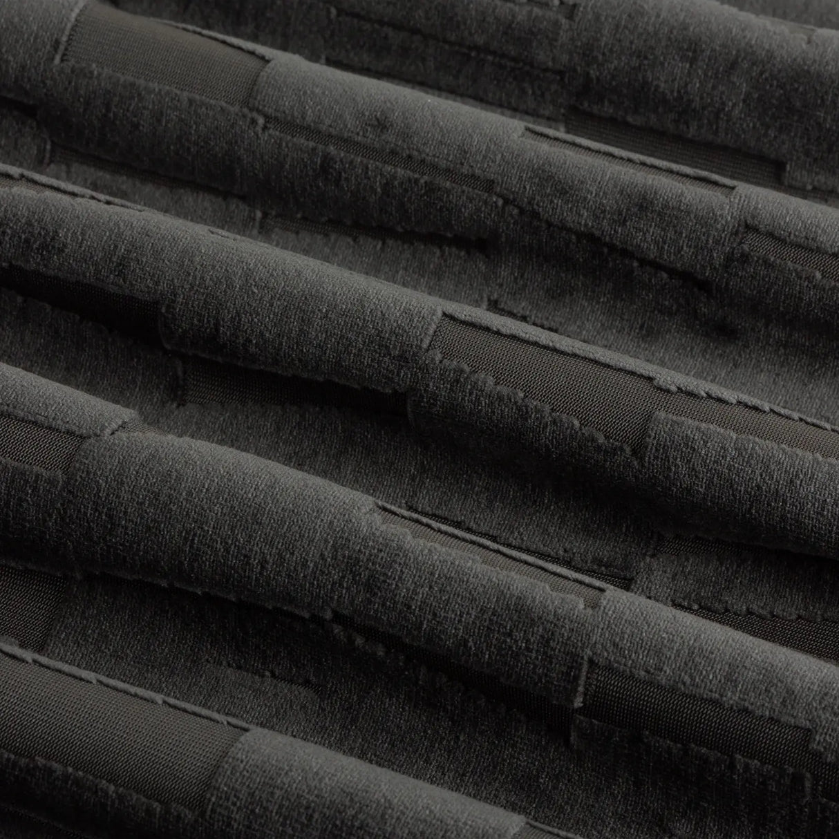 Manhattan Fully Lined Velvet Eyelet Curtains Charcoal - image 7