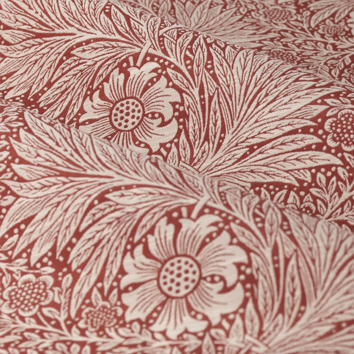 Marigold Russet Thermal Blackout Dimout Pencil Pleat Curtains - additional product view 5