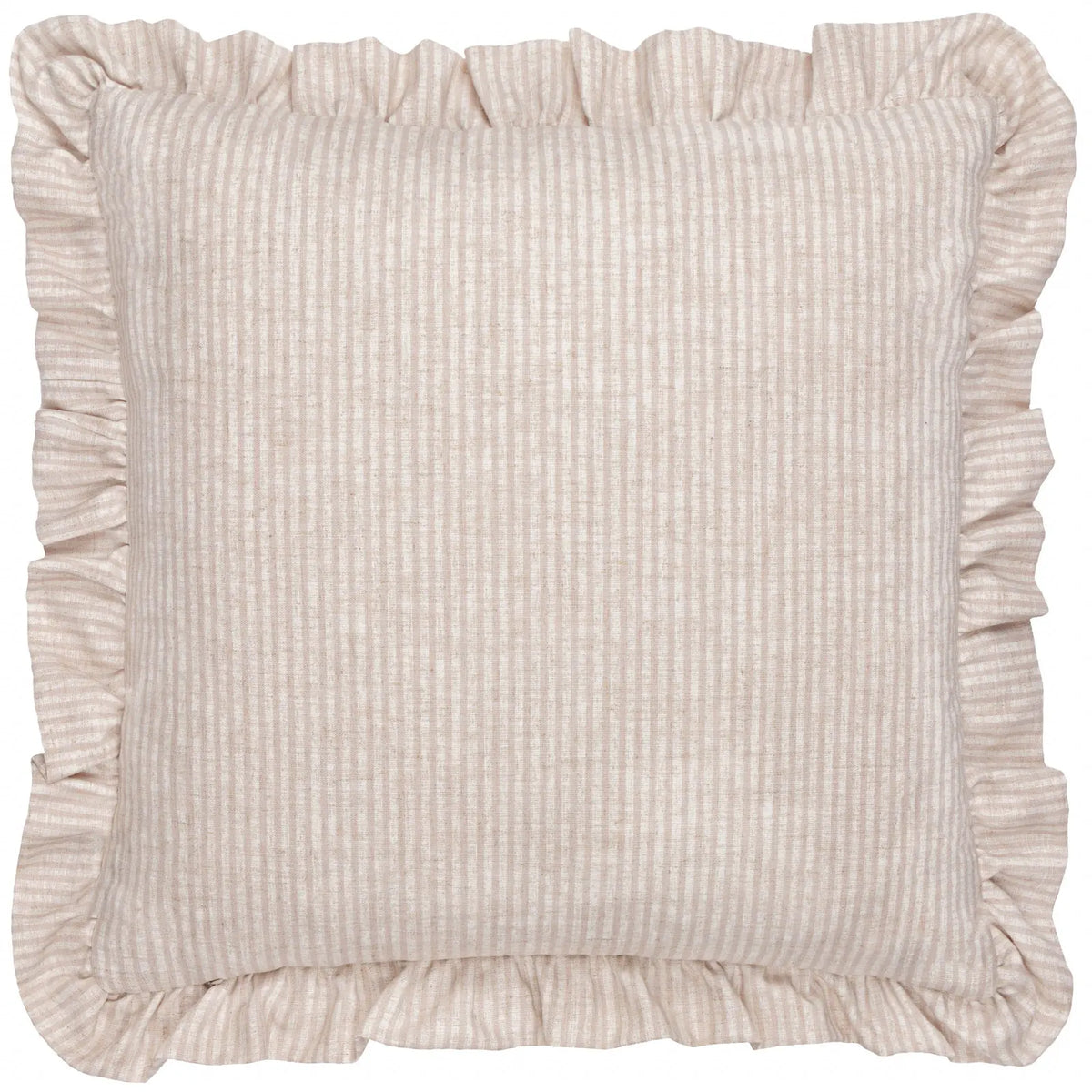 Martha Ruffle Pink Cushion Cover or Filled Cushion 50cm x 50cm - additional product view 3