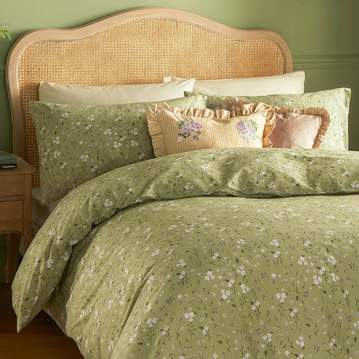 Martha Ruffle Yellow Cushion Cover or Filled Cushion 50cm x 50cm - additional product view 6