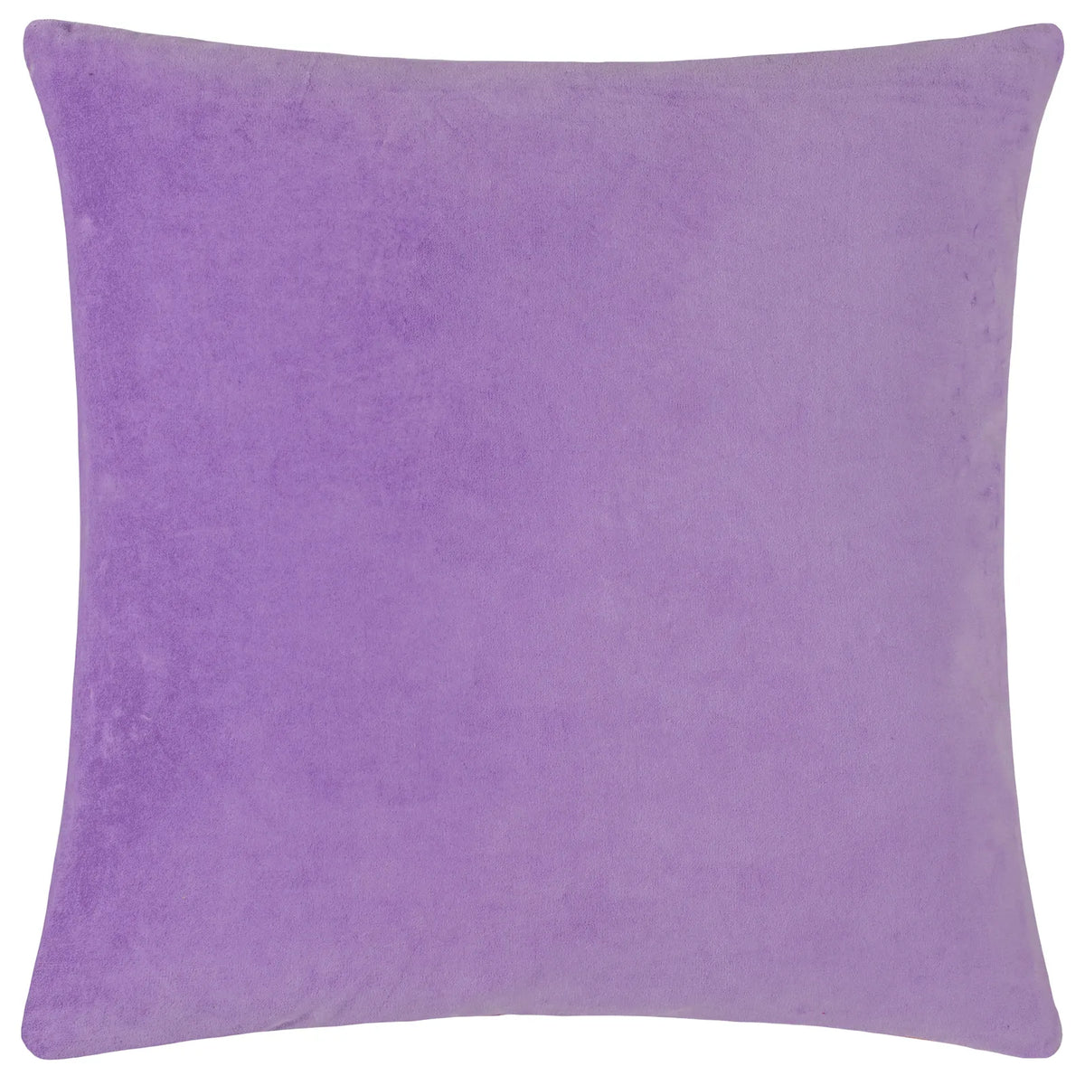Mentera 100% Cotton Velvet Lilac & Coral Cushion Cover 50cm x 50cm - additional product view 2