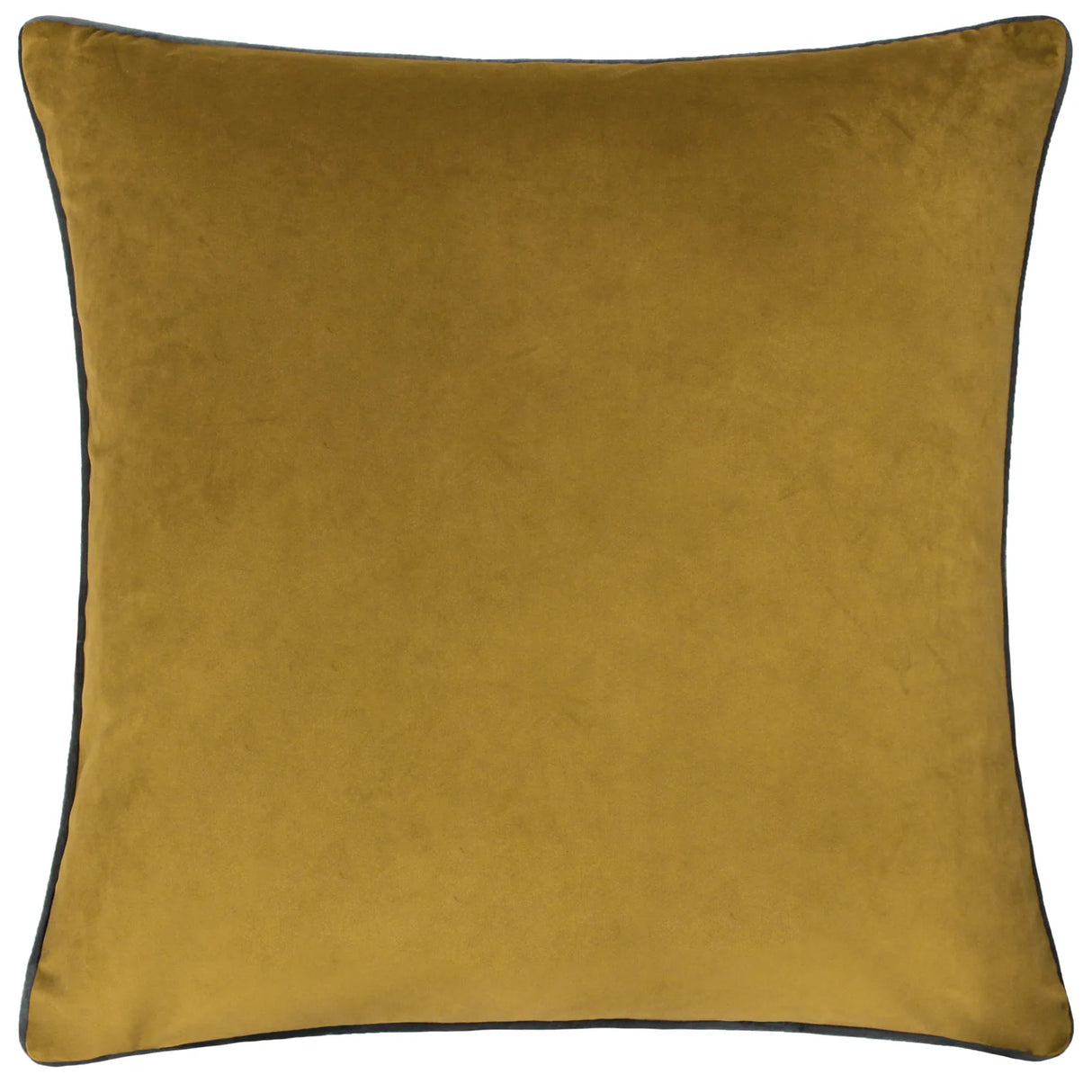 Meridian Velvet Cushion Cover Moss/Charcoal 45 x 45cm - image 2
