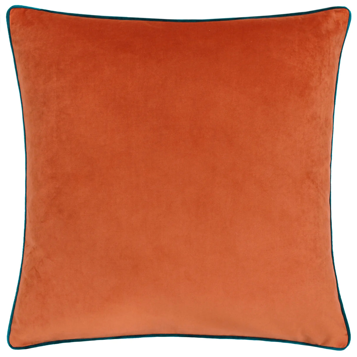 Meridian Velvet Cushion Cover Tiger/Teal 45 x 45cm - image 2