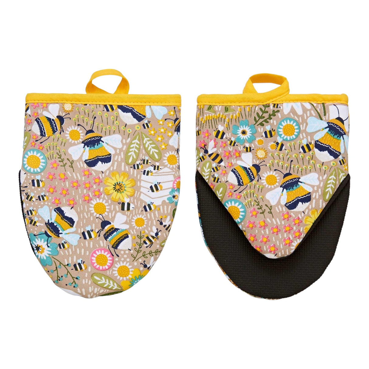 Bee Keeper Neoprene Micro Mitts Pair Oven Gloves Ulster Weavers