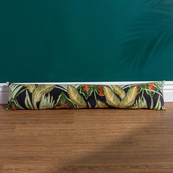 Mogori Abstract Leaves Draught Excluder Sunset - Ideal