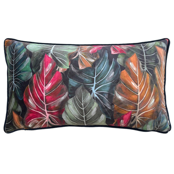Mogori Leafage Rectangular Cushion Autumn - Ideal