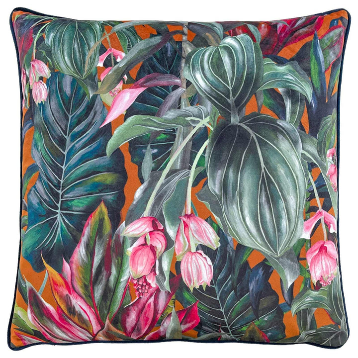 Mogori Wild Medinilla Autumn Cushion Cover 20" x 20" - Ideal