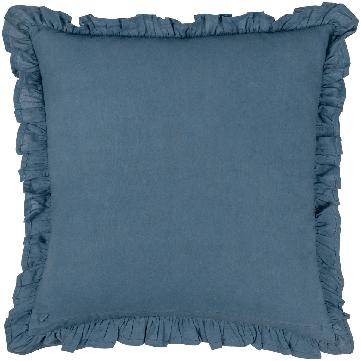 Montrose 100% Cotton French Blue Cushion Cover 50cm x 50cm - additional product view 3