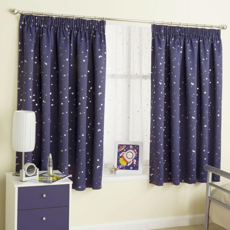 Moonlight Lined Tape Top Pencil Pleat Curtains by Enhanced Living