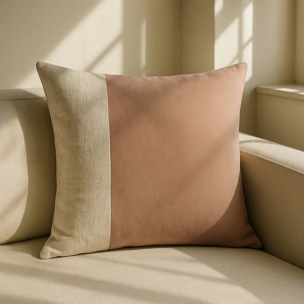 Morden Cushion Cover / Filled Cushion 20" x 20" (50cm x 50cm) - Dusty Rose
