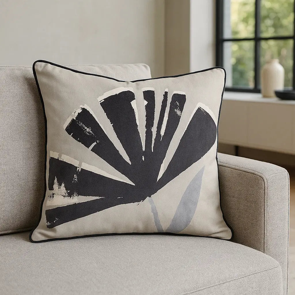 Fusion Alma Floral Velvet Cushion Cover 43cm x 43cm 6