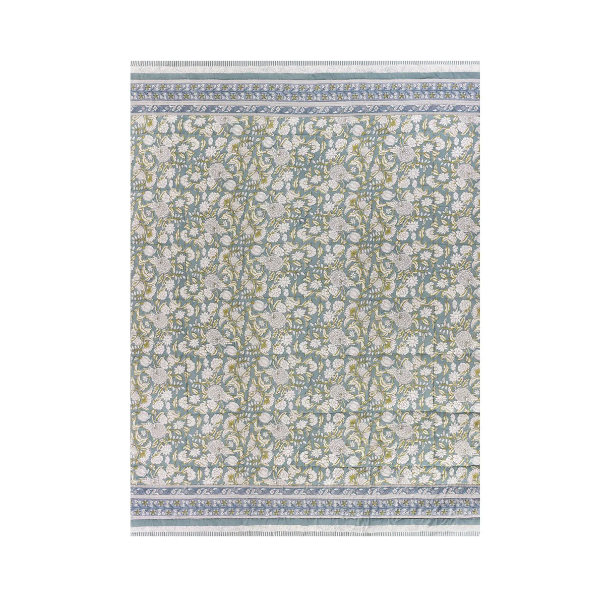Nature Annabelle 100% Cotton Bedspread Blue - image 5