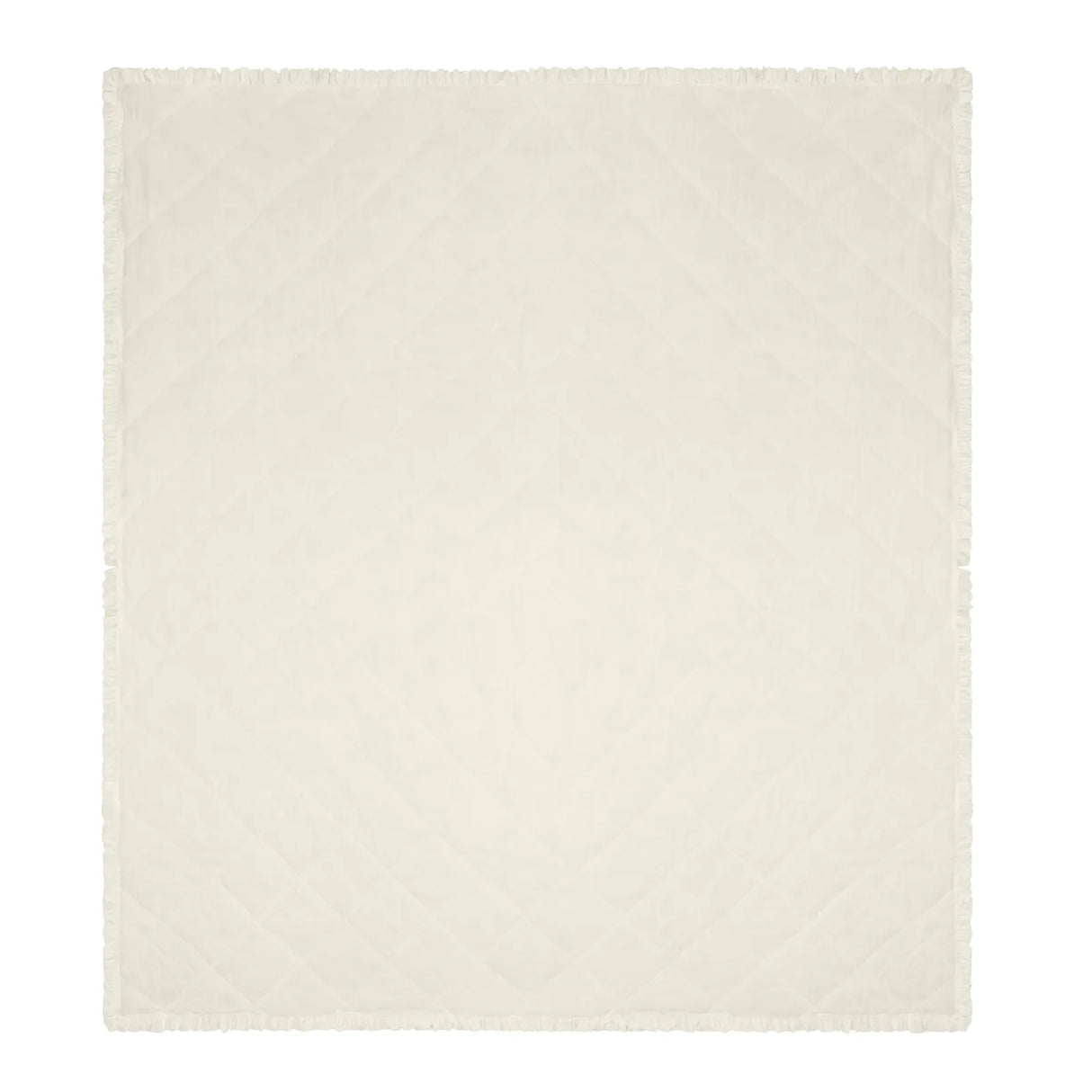 Nature Hermione Ruffled Cotton Bedspread Moss - image 5