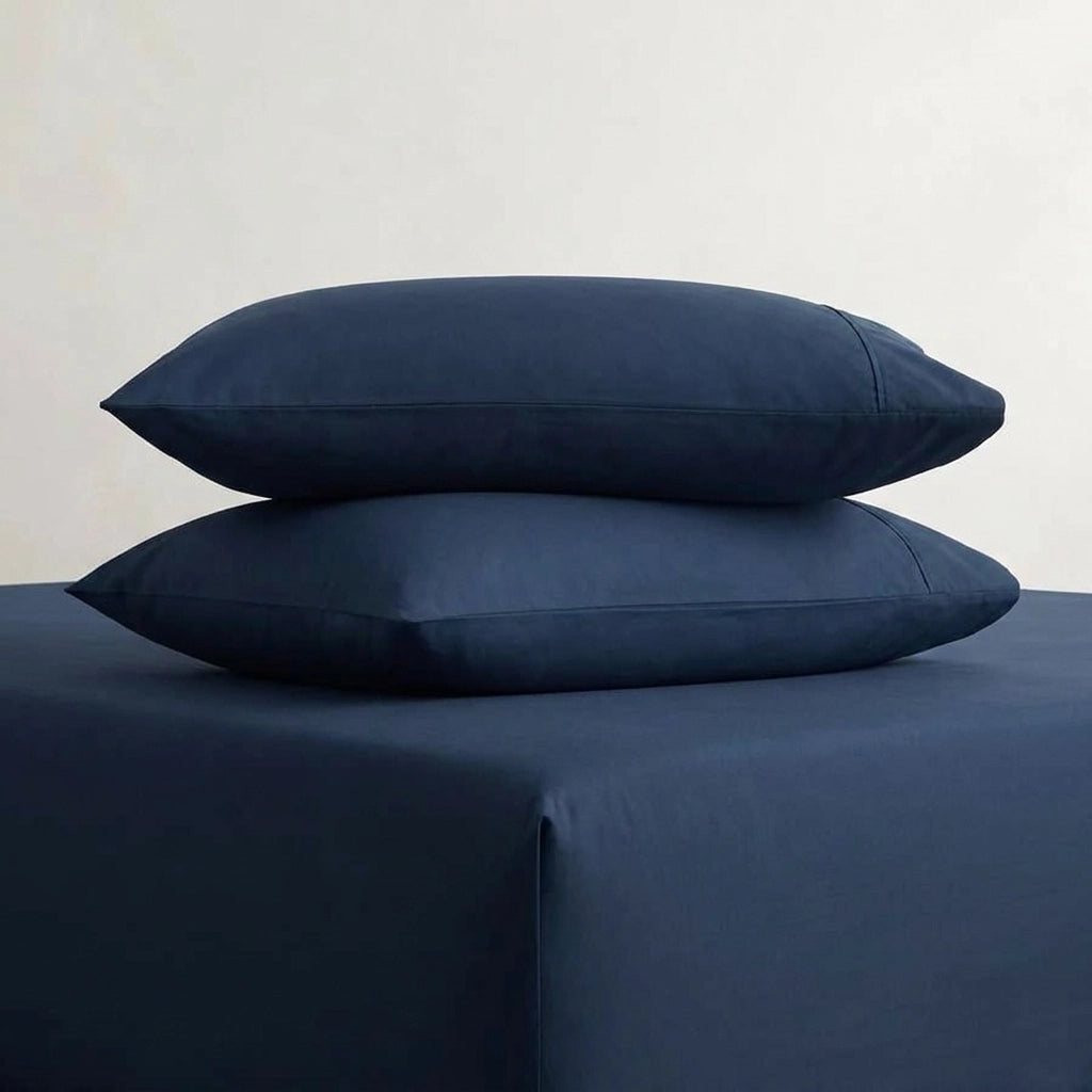 Plain Dye Polycotton Housewife Pillowcases Pair 4