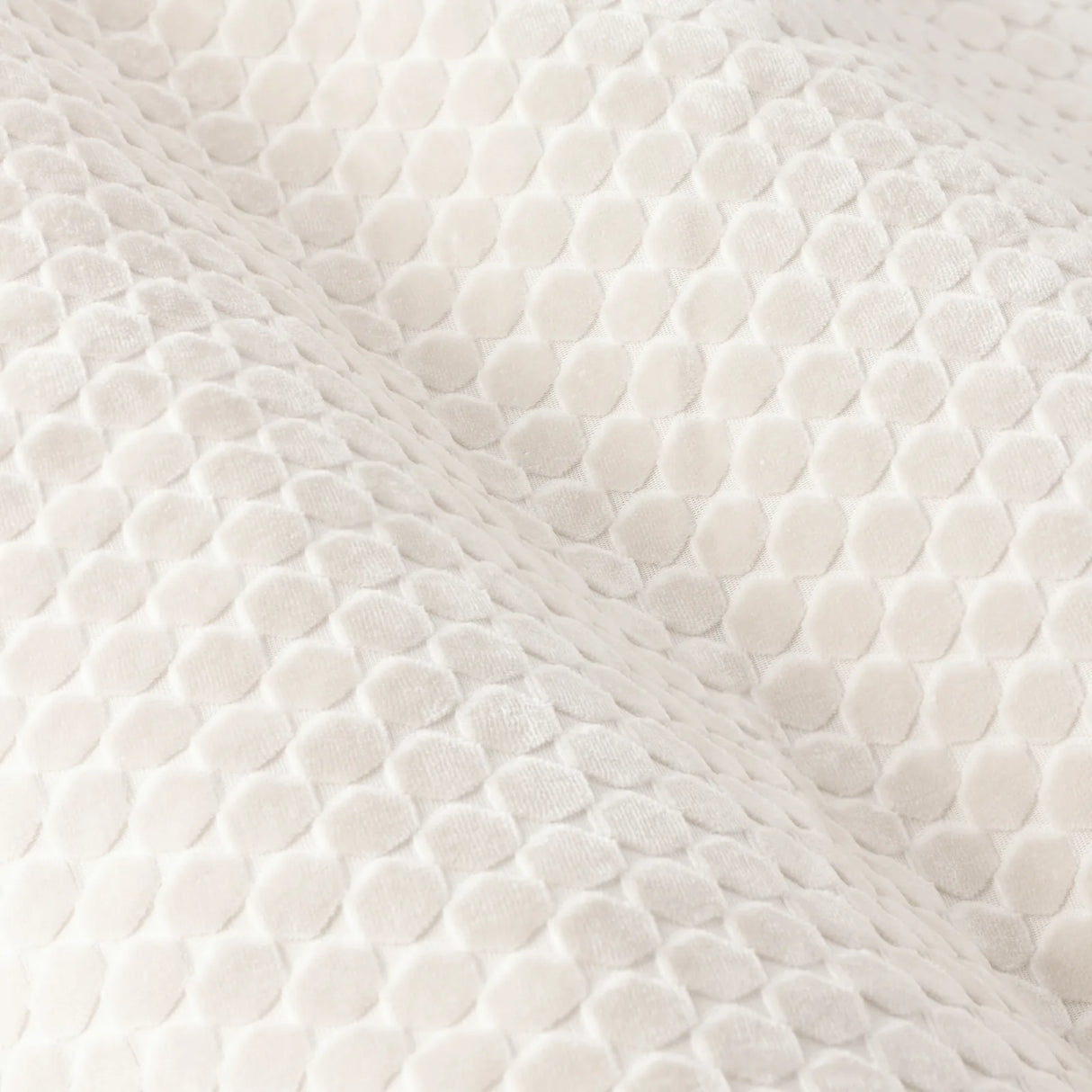 Neptune Fully Lined Velvet Eyelet Curtains Ivory - image 7