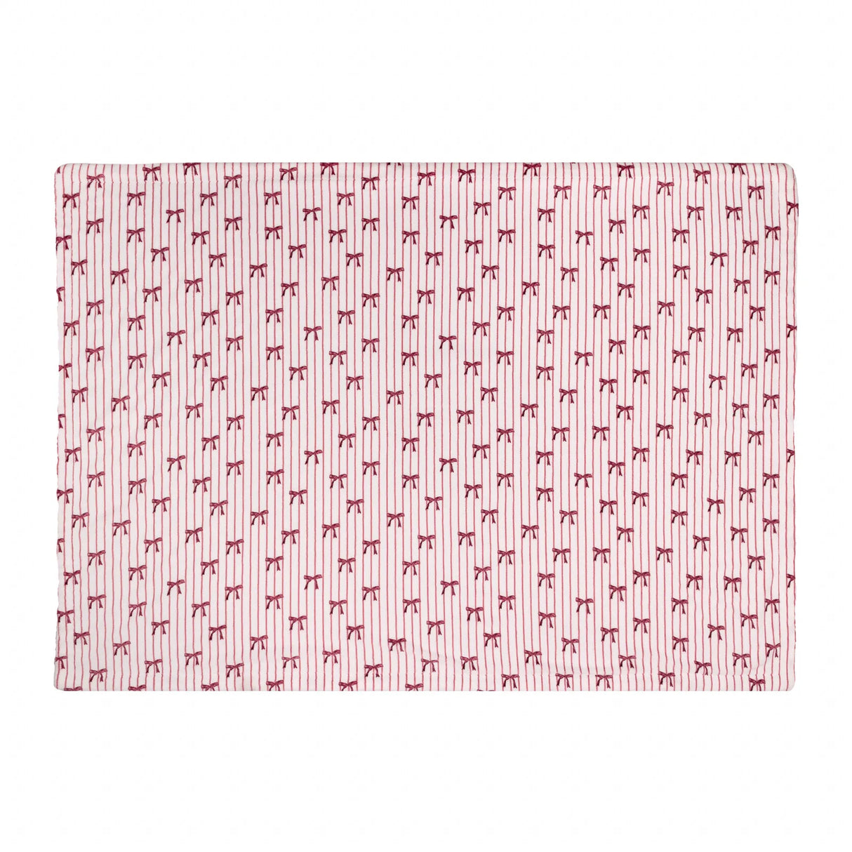 Noortje Bows Sherpa Fleece Throw Silk Pink 130 x 180cm - image 4