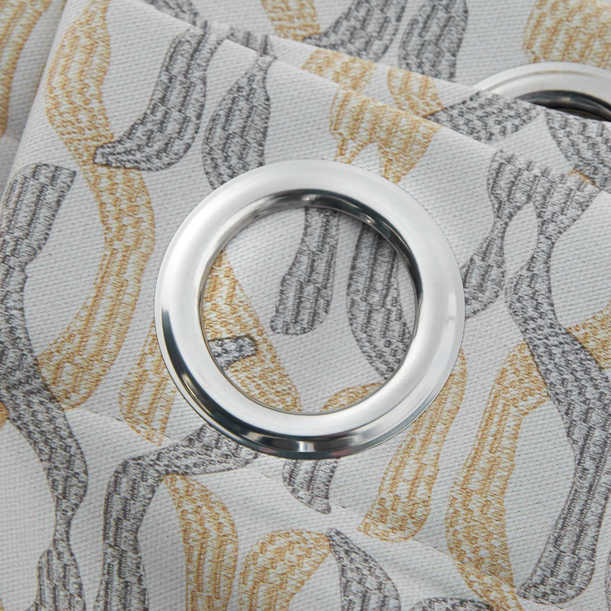 Cambourne Thermal Eyelet Curtains Ochre Eyelet Curtains Alan Symonds