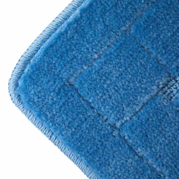 Orkney Bath Mat Blue 45x75cm - Ideal