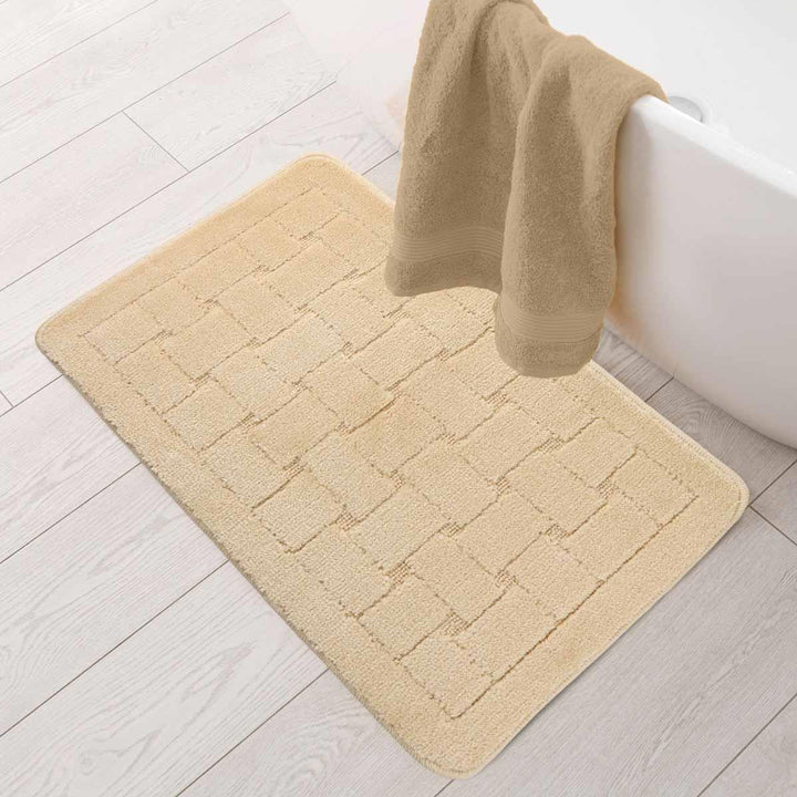 Orkney Bath Mat Cream 45x75cm - Ideal