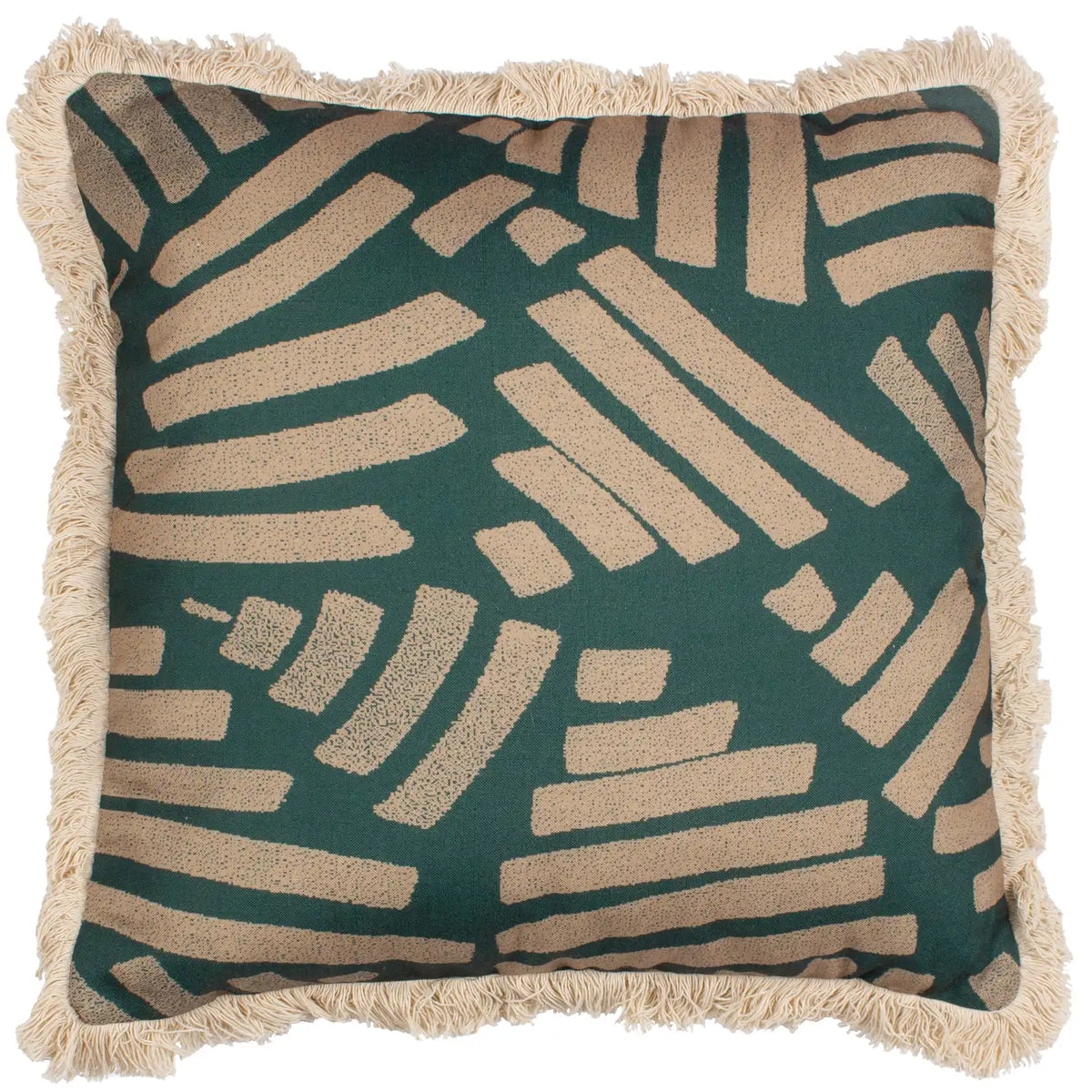 Oromo Green Cushion Cover 45cm x 45cm - additional product view 1