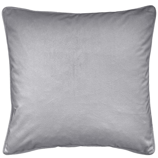 Oxford Velvet Grey Cushion Cover 22" x 22" - Ideal