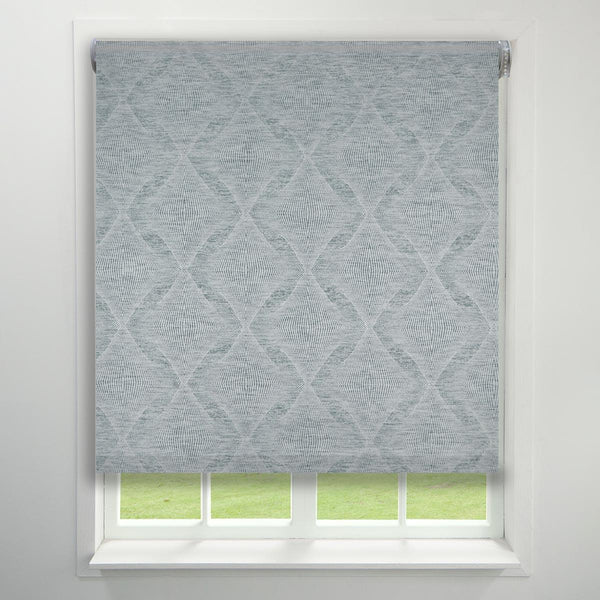 Persia Made to Measure Roller Blind (Dim Out) Seafoam - Ideal