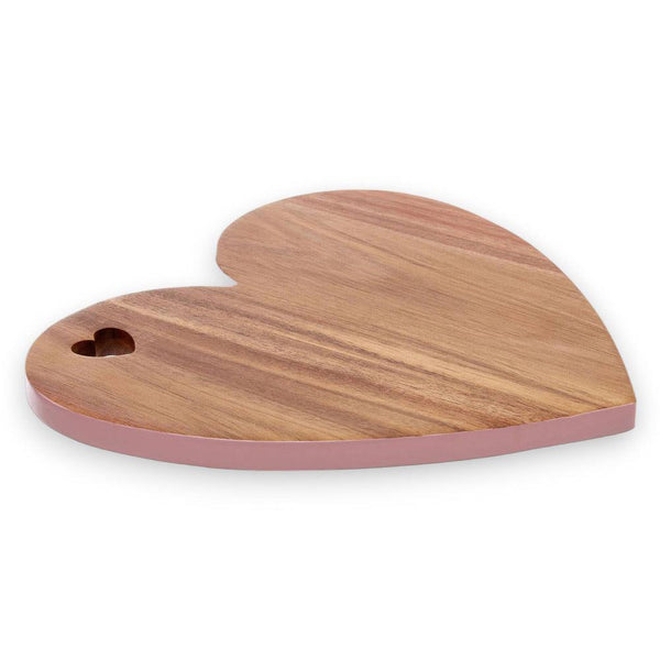 Pink Edge Heart Chopping Board - Ideal