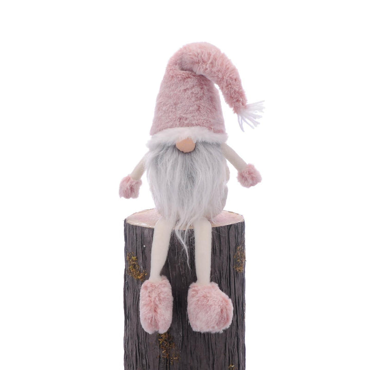 Pink Faux Fur Hat Dangly Leg Gonk - Ideal