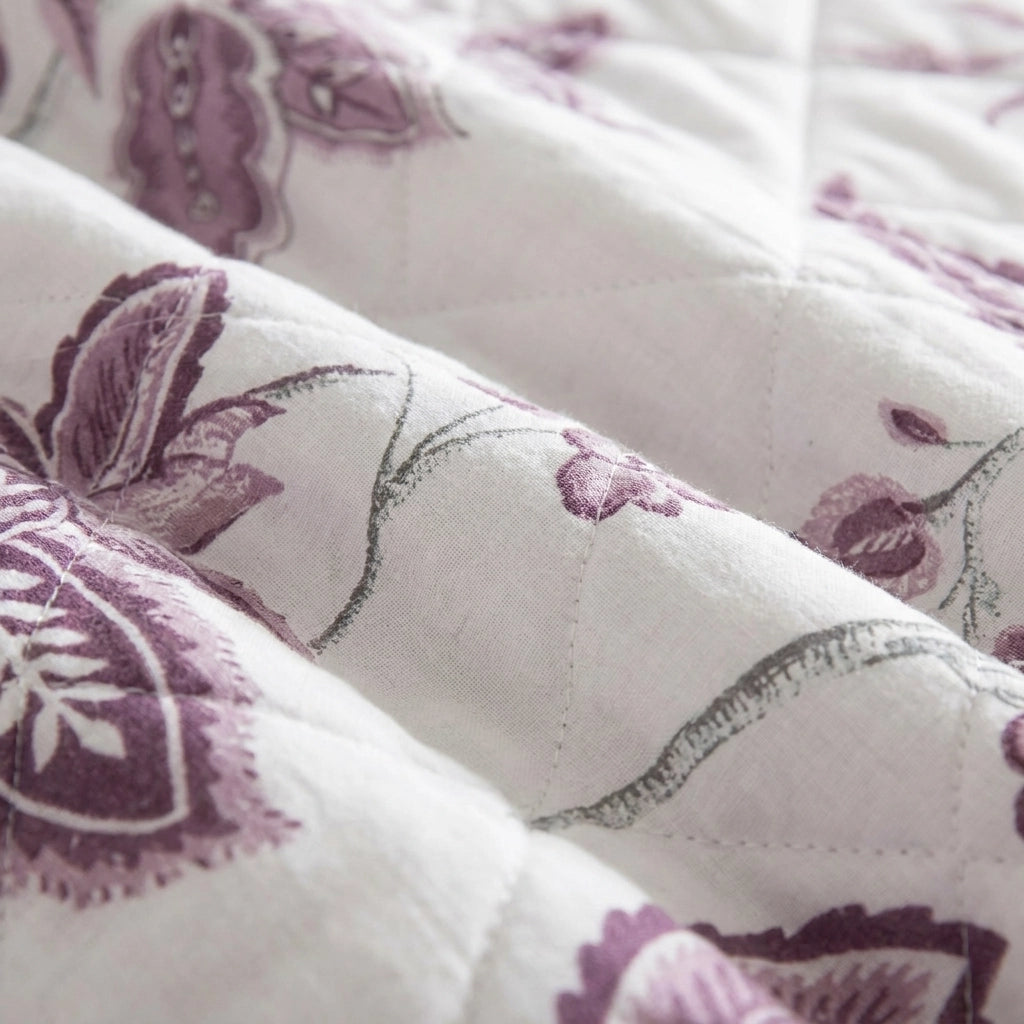 Samira Floral Bedspread 200cm x 230cm 4