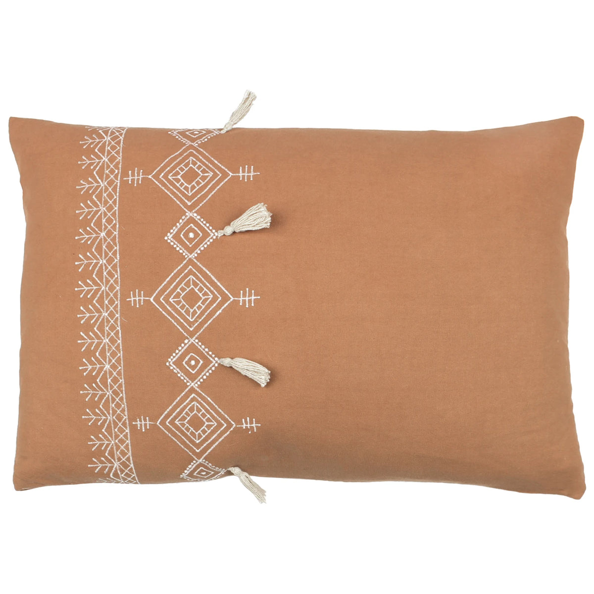 Pritta 100% Cotton Cinnamon Cushion Cover 40cm x 60cm - additional product view 1