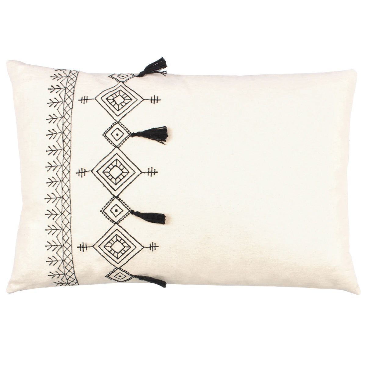 Pritta 100% Cotton Natural Cushion Cover 40cm x 60cm - additional product view 1