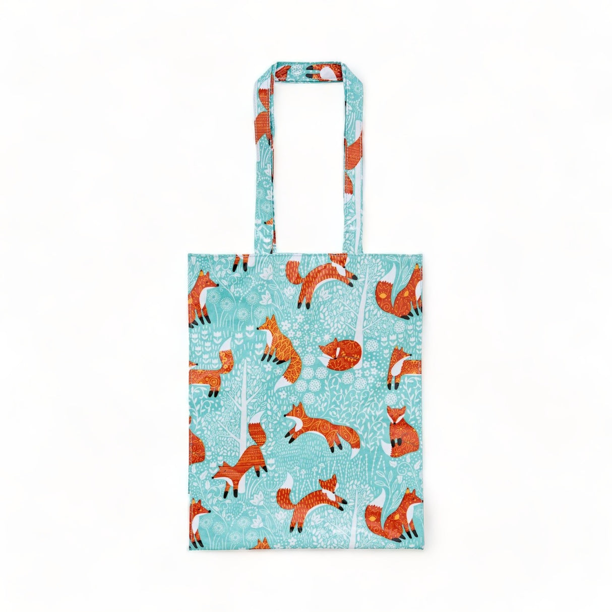 Foraging Fox Medium PVC Tote Bag Totes & Shopping Bags Ulster Weavers