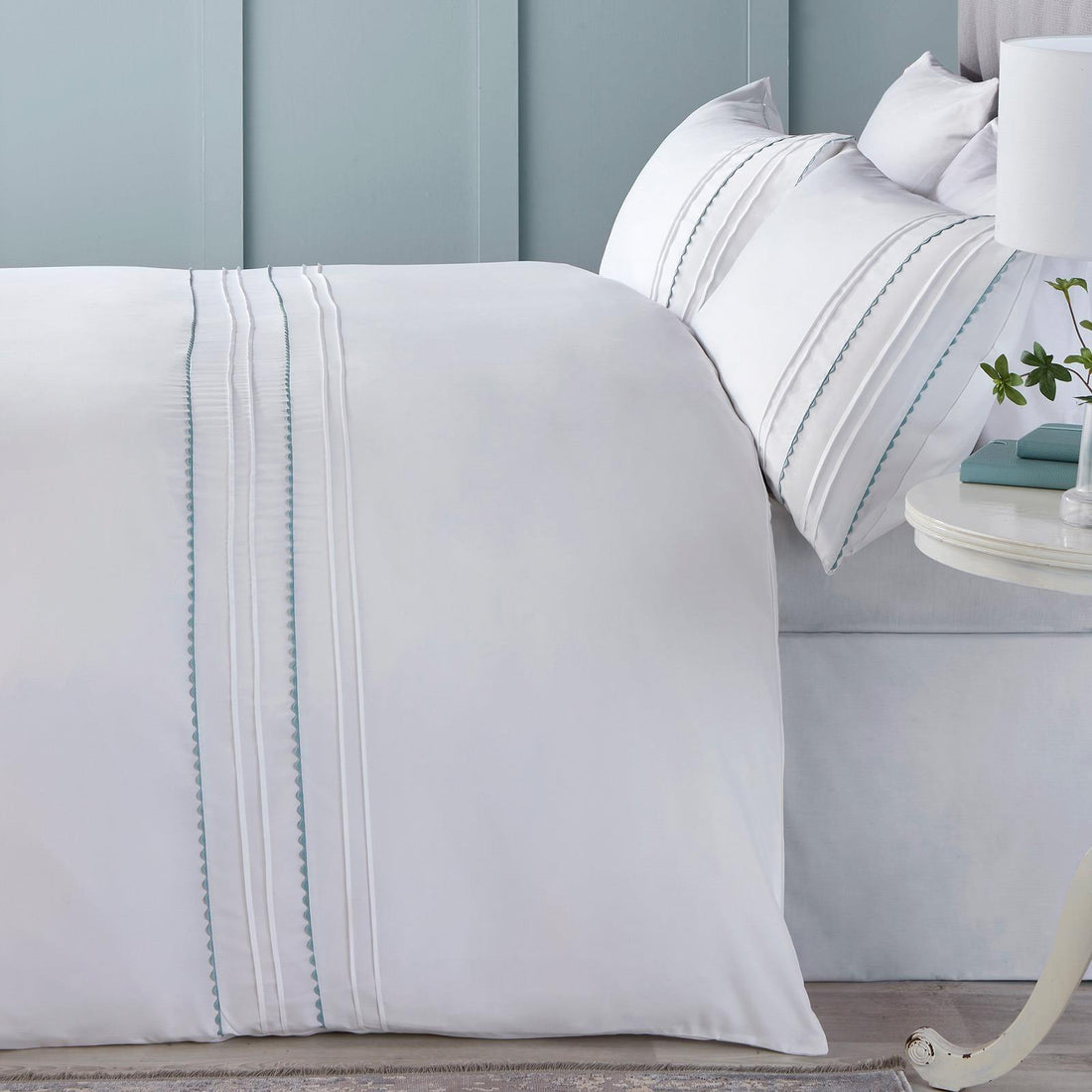 Ric Rac Soft Microfibre Duvet Cover Set Bedding