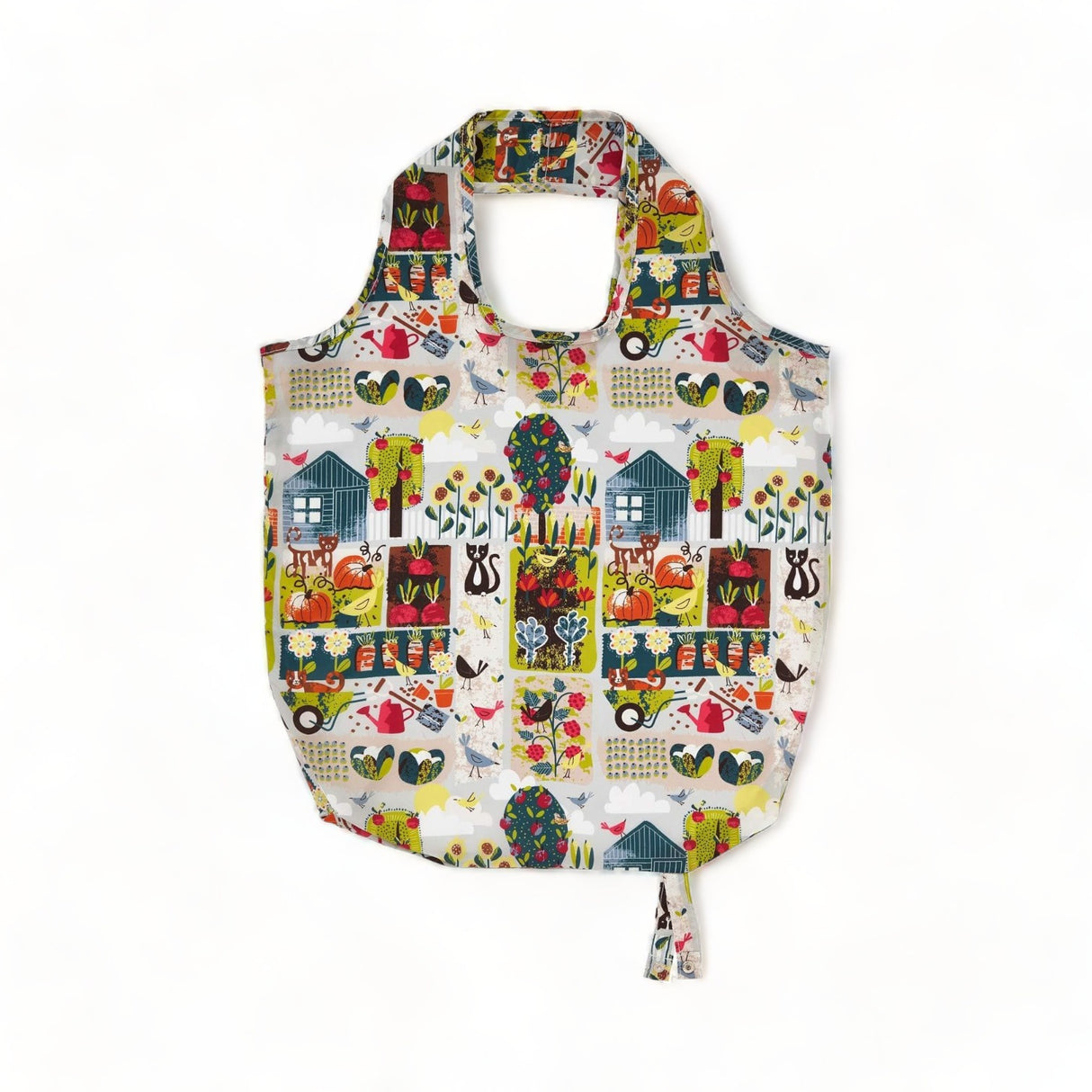 Home Grown Reusable Roll-Up Shopping Bag Totes & Shopping Bags Ulster Weavers