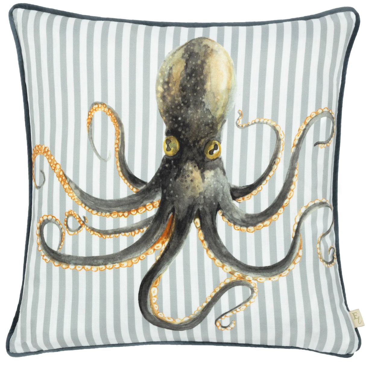 Salcombe Octopus Piped Cushion Cover Multicolour 43 x 43cm - image 2