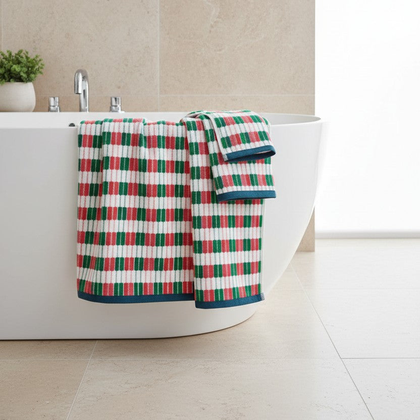 Santa Cruz 500gsm Multicolour 100% Cotton Towels