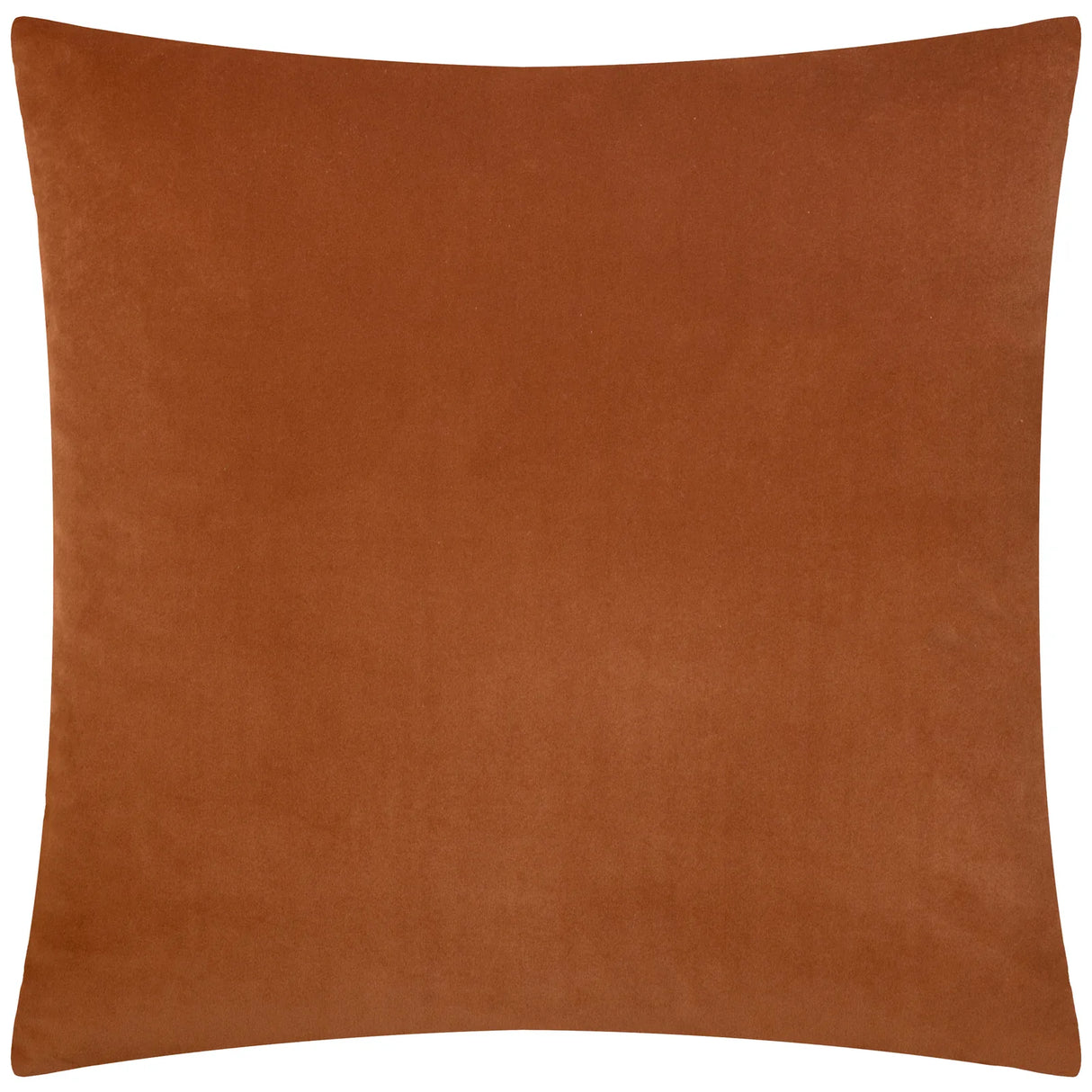 Savoy Stripe Velvet Cushion Cover Brick 50 x 50cm - image 3