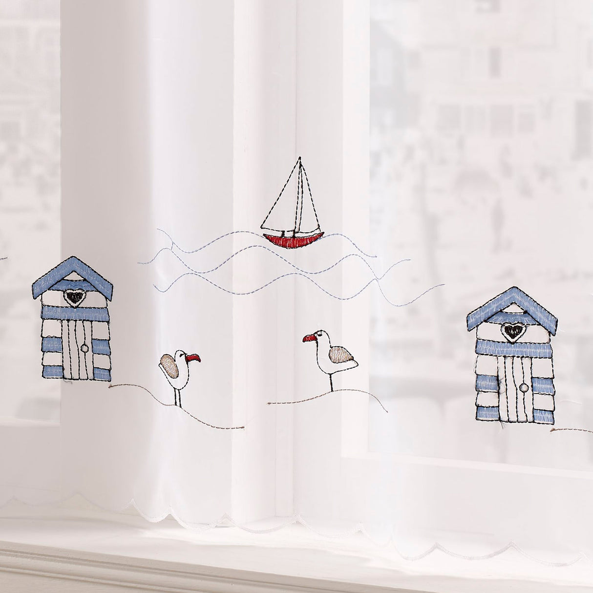 Seaside Café Panel by Alan Symonds