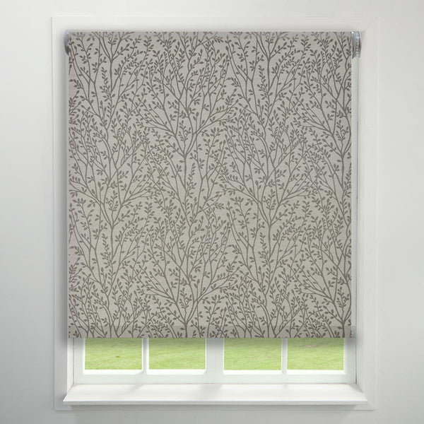 Silva Made to Measure Roller Blind (Dim Out) Natural - Ideal