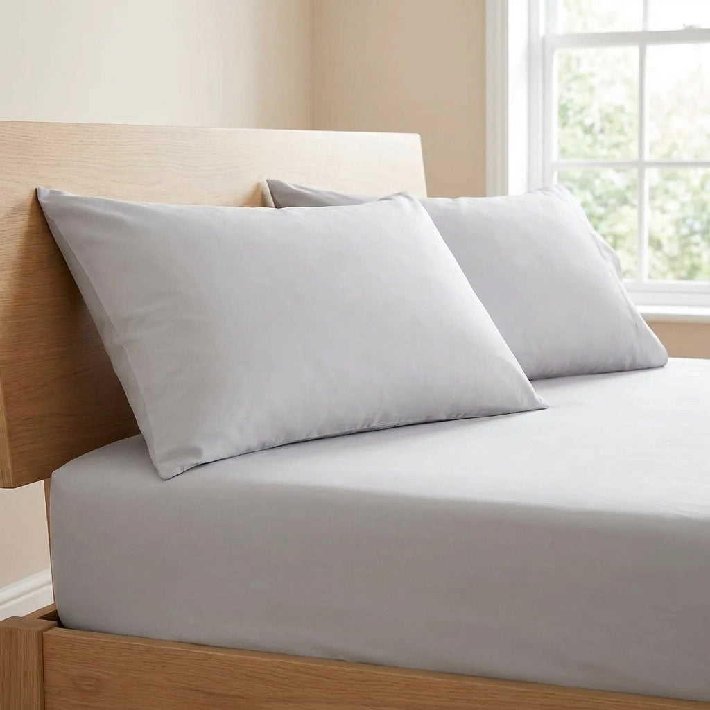 Plain Dye Polycotton Housewife Pillowcases Pair 13