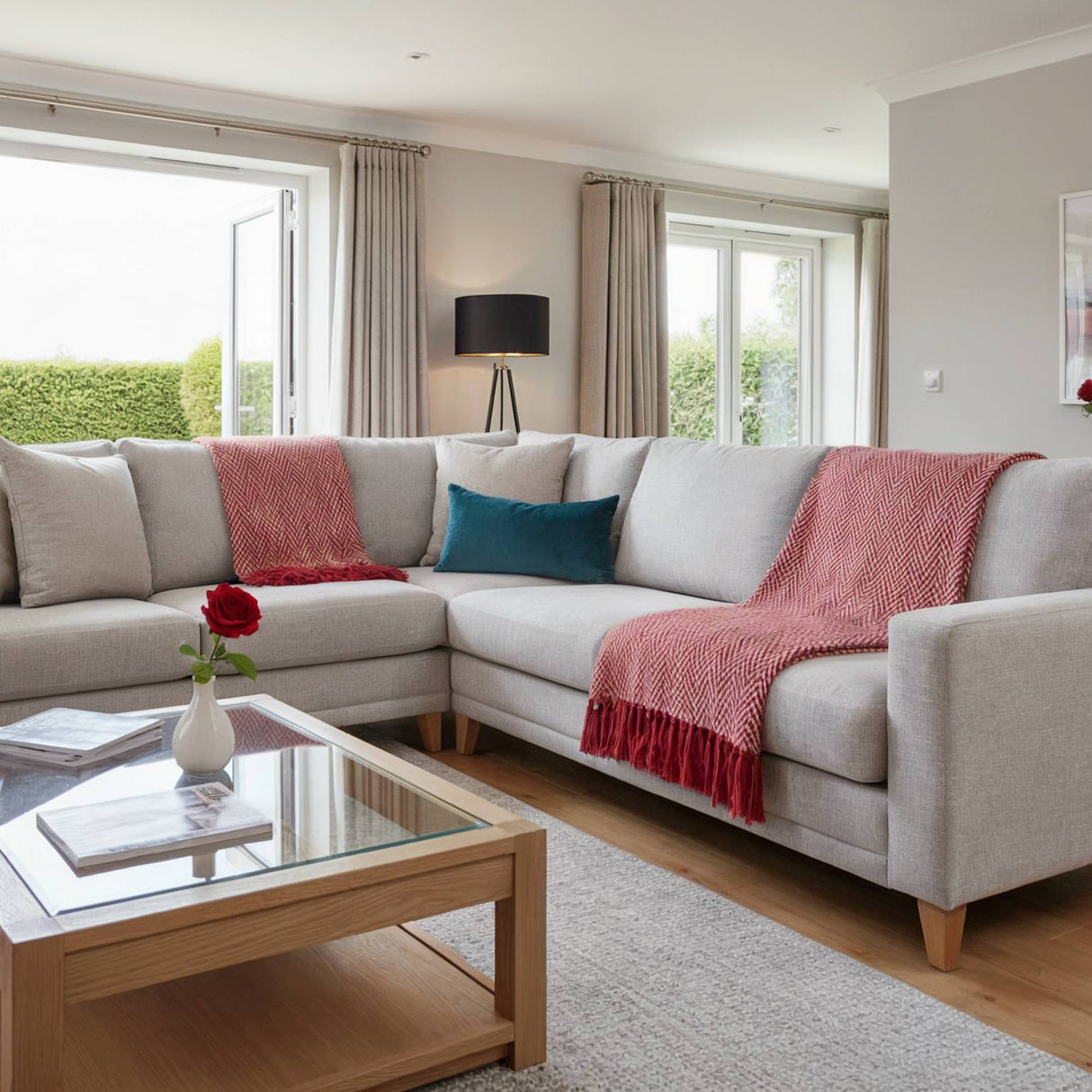 Skye Throw 127 x 152cm by Rapport Home 2